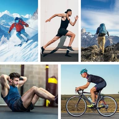 Mottee&Zconia Men's Ankle Socks,Low Cut,Short Cotton Casual Socks Anti-Skid Moisture Wicking Sports Sock - Image 2