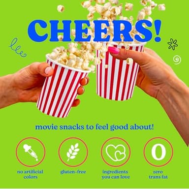 Popcorn Gifts For Women Movie Night Gift Baskets Gifts For Her Gift Set For Women, 10 Piece Set, 5 Gourmet Popcorn Kernels and 5 Seasoning Flavoring, Non-GMO, From Daughter, Wife, Mom, Son - Image 7