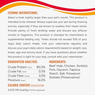 Good 'n' Fun Triple Flavor Mighty Chewer Sticks, 18 Count, Rawhide Chews for All Dogs - Image 5