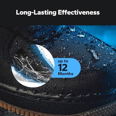 CleanCrown Shoes Protector Spray (5.4 Fl Oz), Suede & Leather Protector Spray, Waterproofing & Stain Guard for Shoes, Boots, Bags & Upholstery, Long-Lasting Water Repellent Spray - Image 5