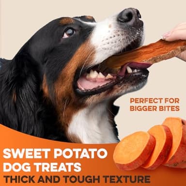 BRUTUS & BARNABY Sweet Potato Dog Treats – Support Sensitive Stomachs with USA-Grown, Hypoallergenic Treats That Smell as Good as They Taste - Image 3