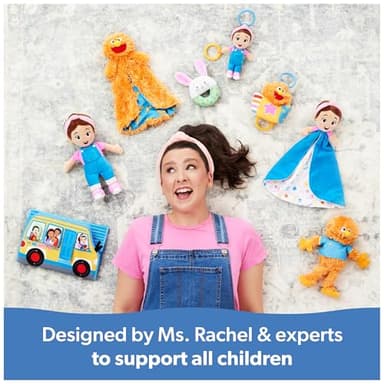Ms. Rachel Finger Puppets Zoo Friends 4-Pack, Lion, Monkey & Parrot, Educational Toys & Animal Puppets, Toddler Toys for Girls & Boys Ages 6 Months-2+ - Image 7