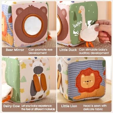 Youuys Baby Tissue Box Toy for Babies 6-12 Months - Montessori Toys Baby Tissue Box Sensory Toys for 1 Year Old - Boy Girl Gifts for Babies 6 12 18 Months Old - Image 4