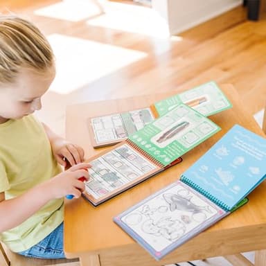 Melissa & Doug Water Wow! - Water Reveal Pad Bundle - Animals, Alphabet, Numbers and More - FSC Certified - Image 7