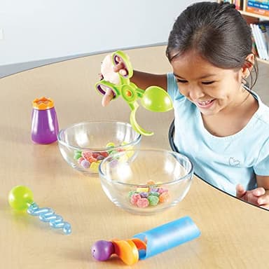 Learning Resources Sand & Water Fine Motor Set - Fidget Toys, Water Bin Play, Toddler Daycare Essentials Games Tools , Homeschool and Preschool, Montessori for Kids, Gifts for Boys and Girls - Image 2
