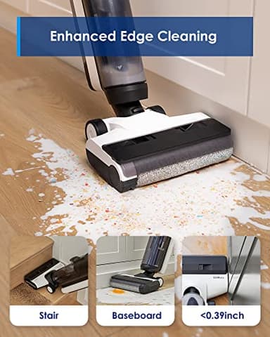 Tineco Smart Wet Dry Vacuum Cleaners, Floor Cleaner Mop 2-in-1 Cordless Vacuum for Multi-Surface, Lightweight and Handheld, Floor ONE S5 Combo - Image 3