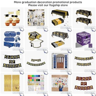 OHOME 4 Pack Disposable Plastic Table Cloths,Black and Gold Table Covers for 50th Birthday Retirement Graduation Party Decorations Backdrop | Halloween Party Favors - New Years Decorations 2026 - Image 2