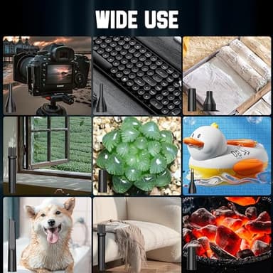 Compressed Air Duster-Cordless Air Blower-Electric Air Duster for Cleaning Keyboard PC-Air Cleaning Kit-3 Speed Duster Cleaner with LED-Light-no Canned air dusters-car Dusters - Image 7