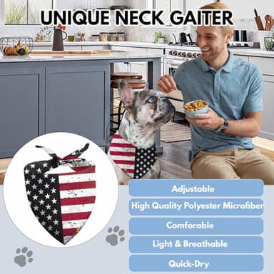Brand Dog Neck Gaiter - Cooling Bandanas for Large, Medium & Small Dogs - Halloween & Outdoor Decor - 3D Print Scarf Gift - Pumpkin, Bat, Ghost Designs - Image 3