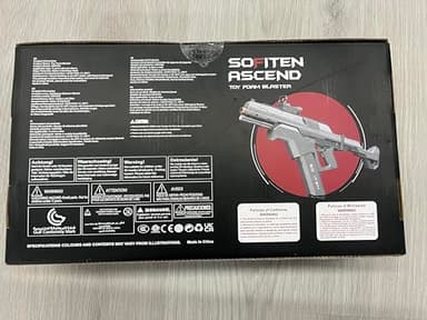 SOFITEN Toy Gun Automatic Sniper Rifle Tactical Vest Toy Foam Blaster with 150 Darts IR and Flashlight Foldable Stock The Shooting Activity Game for Kids Age 8-12 Gifts for Birthday Xmas - Image 9