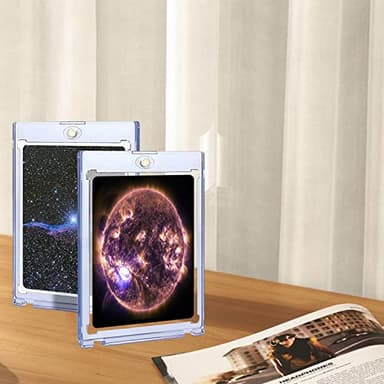 25 ct Magnetic Card Holder 35pt, Card case Holder for Trading Cards,Card Protectors Hard Plastic, Card Sleeves Display case for Baseball Card Sports Cards - Image 7