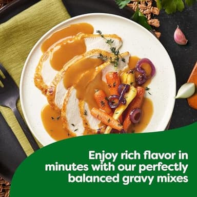 Knorr Turkey Gravy Mix Roasted Turkey For Delicious Easy Meals and Side Dishes Sauce and Gravy With No Artificial Flavors, No Added MSG 1.2 oz - Image 6