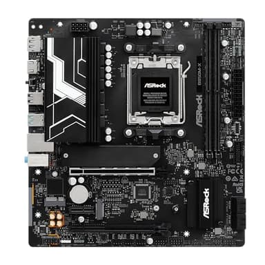 ASRock AMD B850M X Socket AM5 Ryzen 9000/8000/7000 Series DDR5 8200+(OC) MHz 128GB B850 Micro ATX Motherboard M.2 SATA3 6.0 Gb/s PCIe 4.0 BIOS Flashback 2.5G LAN M.2 Key E for WiFi - Image 2