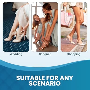 Gel Blister Bandages - 21 PCS Hydrocolloid Bandages for Feet, Blister Cushions Pads, Water Resistant Adhesive Bandages for Heel, Toes & Foot, Blister Bandages for Prevention & Recovery (Variety Pack) - Image 2