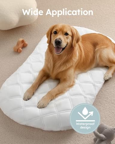 Yoofoss Waterproof Crib Mattress Protector 2 Pack, Quilted Crib Mattress Pad Cover Ultra Soft and Breathable, Machine Washable Toddler Mattress Protector for Standard Baby Crib Size 52''x28'' - Image 7