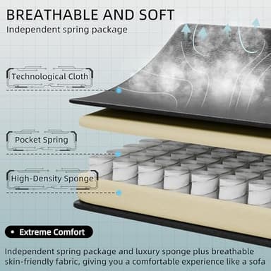 Shintenchi Gaming Chair, Computer Chair with Footrest and Lumbar Support,Video Game Chair Height Adjustable,Racing Style Computer Chair with 360°-Swivel Seat and Headrest (Grey) - Image 7