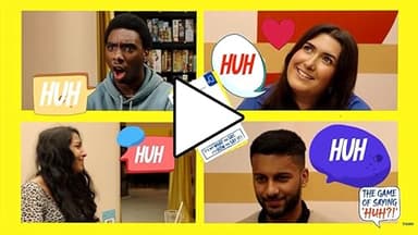 TOMY The Game of Saying 'Huh?!' - Voice Impressions Card Games - Funny Party Game of Acting and Guessing - Family Board Games for Adults and Kids - 3-8 Players - Ages 8 Years and Up - Image 6