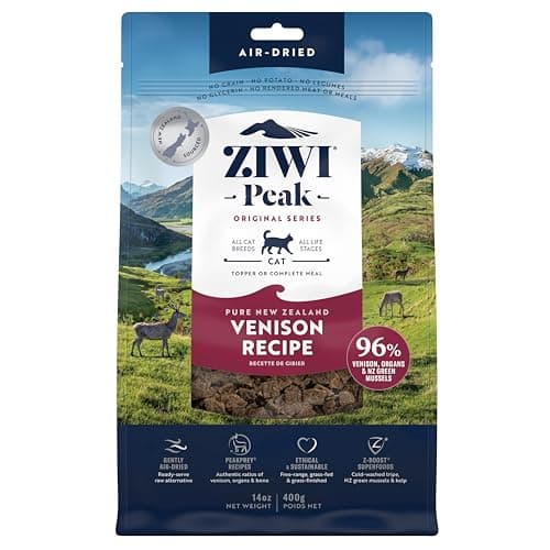 ZIWI Peak Air-Dried Cat Food – Venison - All Natural, High Protein, Grain Free, Limited Ingredient w/ Superfoods (14oz) - Image 1