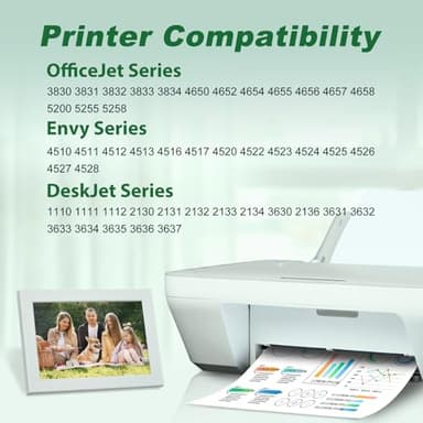 MYTONER 63XL Color Ink Cartridges Replacement for HP Ink 63 63XL Ink Cartridge Combo Pack for HP OfficeJet 3830 4650 4652 4655 5255 5258 Envy 4520 4512 DeskJet 3630 3632 Printer Ink Cartridges - Image 2