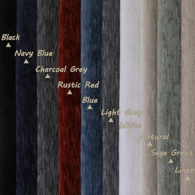 Chyhomenyc Chenille Sage Green Curtains 84 Inches Long 2 Panels, Light Filtering Luxury Window Curtains, Back Tab Privacy Soft Velvet Window Curtain Drapes for Bedroom Living Room, 40" Wx84 L - Image 8