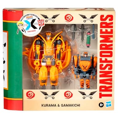 Transformers Collaborative Naruto Shippuden, Kurama & Gamakichi, Anime Toys, Action Figures, 8+ - Image 5
