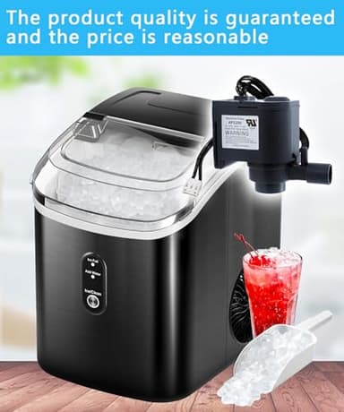 AP1200 AC120V Ice Maker Water Pump Fits for HZB-30F,HZB-38F,HZB-32,HZB-45,HZB-65,HZB-90,HZB-120,HZB-160 Ice Maker,Commercial Large Flow Water Pump,60Hz 0.13A, Hmax: 0.8m - Image 6