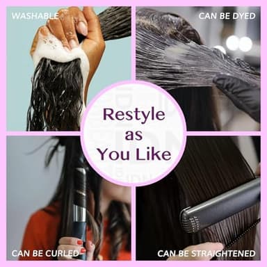 IDN BEAUTY Seamless Clip In Hair Extensions Human Hair, Body Wave 14 Inch 110g 7pcs Natural Black Real Virgin Human Hair Seamless Clip Ins For Black Women PU Weft Invisible Edge - Image 5