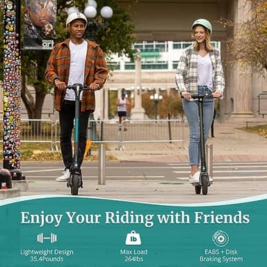 Gotrax XR ELITE MAX Electric Scooter -10" Pneumatic Tires, Max 20 Miles Range, 15.5Mph Speed Power by 350W Motor, Large Digital Display and Cruise Control for Foldable Commuter E-Scooter for Adult - Image 3