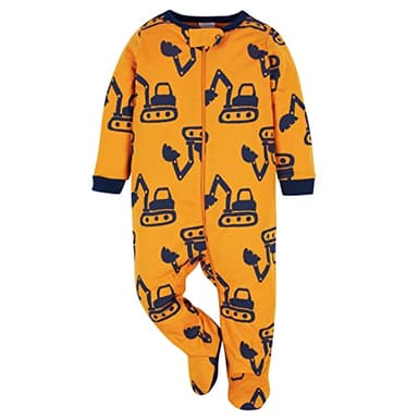 Onesies Brand Baby Boys 4-pack 'N Plays Footies And Toddler Sleepers, Truck, 3-6 Months US - Image 5