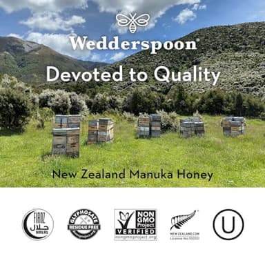 Wedderspoon Raw Premium Manuka Honey, 850+ MGO, 8.8 Oz, Unpasteurized New Zealand Honey, From Our Hives to Your Home - Image 6
