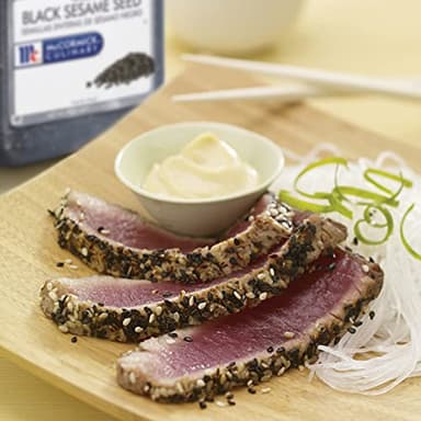 McCormick Culinary Whole Black Sesame Seed, 5.5 lb - One 5.5 Pound Container of Bulk Black Sesame Seeds for Cooking, Perfect for Asian-Inspired Dishes - Image 5