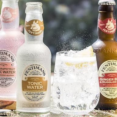 Fentimans Botanically Brewed Natural Tonic Water, 6.7 fl oz Bottles – Premium Mixer for Cocktails & Refreshing Drinks - Image 3