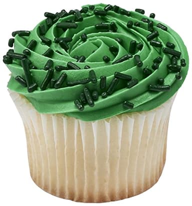 DecoPac Green Sprinkles | Extra Large 26oz Pack | Cake Sprinkle Mix, Fancy Sprinkles For Cake Decorating, Handheld Container, Candy Sprinkles, Cake Sprinkles - Dark Green - Image 3