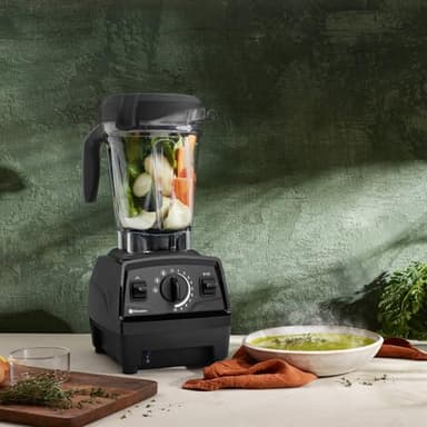 Vitamix Explorian with Programs, Three Blending Programs, Professional-Grade Blender for Smoothies and More, Self-Cleaning Kitchen Appliance, 64 Oz Container, Black (Renewed Premium) - Image 2