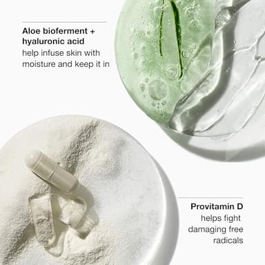 Clinique Moisture Surge Broad Spectrum SPF 28 Sheer Hydrator Face Moisturizer With Hyaluronic Acid, Aloe Bioferment + Provitamin D | Hydrating + Protecting, 1 Ounce - Image 3