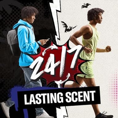 Old Spice Body Wash for Men, Batman: Dark Night, 3X Defense, 24/7 Shower Fresh with Lasting Scent, Cleansing 2-in-1 Body & Face Wash, Smell Like a Hero, Black Cherry and Nightfall Scent, 24 oz - Image 5