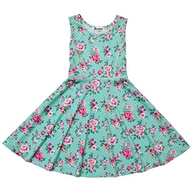 Jxstar Girls Dress 4-6x Angel Blue 120 - Image 2