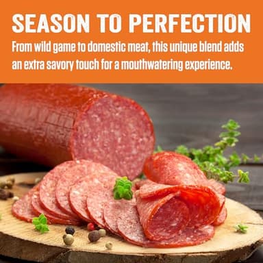 LEM Backwoods Cured Sausage Seasoning with Cure Packet, Salami Sausage - Image 4