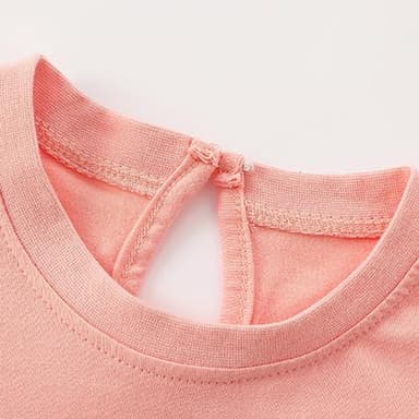 HILEELANG Toddler Girl Easter T-Shirt Leggings Outfit Set Summer Cotton Pink Flower Bunny Rabbit Leggings Spring Clothing Sets Size 7 - Image 3