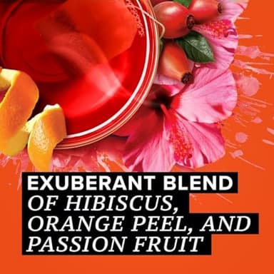 TAZO Passion Herbal Tea Bags, Iced or Hot, Caffeine-Free, 120 Total Tea Bags (20ct - Pack of 6) - Image 5