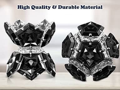 Magnetic Fidget Sphere Stress Relief Toys for Adults Kids, Anxiety Sensory Fidget Toys with Strong Neodymium Magnets, Desk ADHD Focus Tool Gift for Men Women (2.67'' Travel-Safe Toy Ball) - Image 4