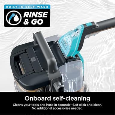 Shark StainStriker HairPro Portable Carpet, Upholstery & Area Rug Cleaner with Pet Mess & Hair Tools, Self-Cleaning, Perfect for Pets & Car Interiors, 4 Cleaning Tools & Pet Solution, Copper, PX251 - Image 6