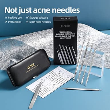 JPNK Blackhead Remover Comedone Extractor Acne Removal Kit.. - Image 6