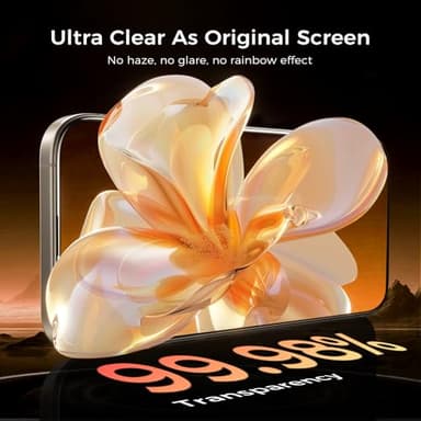NeverBreak 9H+ Hardness for iPhone 15 Pro Screen Protector 12FT Military Grade Protection (Scratch, Shatter, Drop Resistance) 15 Pro Tempered Glass Full Edge Coverage Case Friendly 6.1" 2 Pack - Image 7