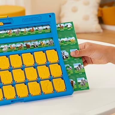 Hasbro Gaming Guess Who? Animal Friends Game | 2 Double-Sided Animal Sheets | 2-Player Board Games for Kids | Back to School Gifts | Ages 6+ (Amazon Exclusive) - Image 2