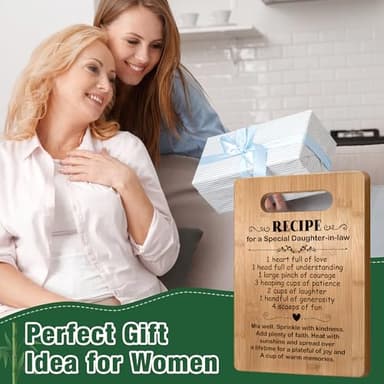 Daughter-in-Law Birthday Gifts, Popular Daughter-in-Law Cutting Board Gift, Daughter in Law Gifts for Mothers Day, Wedding, Christmas - Image 6