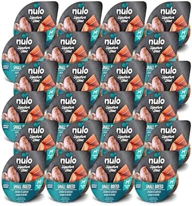 Nulo Small Breed Dog Signature Stew Chicken & Salmon in Broth, 24 x 2.8 oz Cup - Image 3