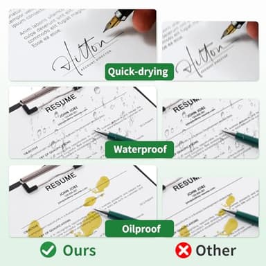 Gloryang Thermal Printer Paper 8.5 x 11 Inch US Letter Size, Quick-Dry Fan-Folded Thermal Paper, Advanced Thermal Printing, Compatible with Gloryang&JADENS PD-A4 Portable Printer, 200 Sheets - Image 5