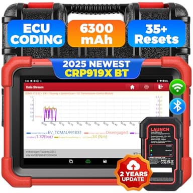 LAUNCH X431 CRP919XBT 2025 Wireless Bidirectional Scan Tool, ECU Coding, CANFD&DOIP, Full System Car Diagnostic Tool, FCA AutoAuth, V.A.G Guided, 35+ Resets, 2 Years Free Update - Image 1