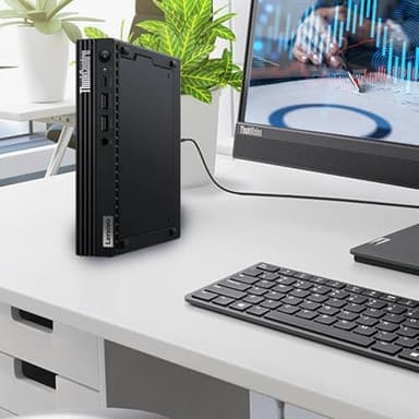 Lenovo ThinkCentre M70q Gen 4 MFF 1L Tiny Mini Business Desktop Computer, 16GB DDR5, 512GB PCIe SSD, Intel 10-Core i5-13400T (Beat i7-12700T), WiFi 6, HDMI, DisplayPort, Windows 11 Pro, Vent-Hear - Image 7